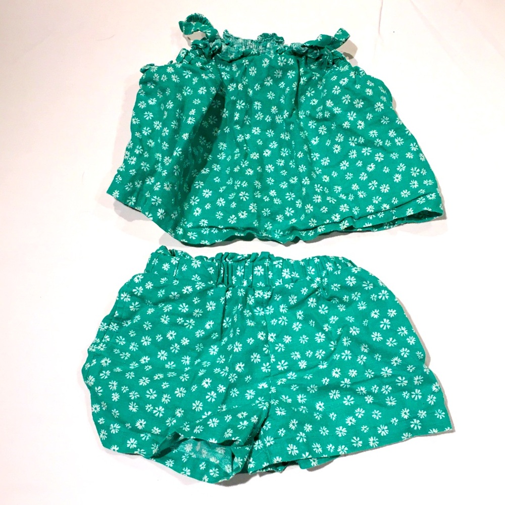 Baby Gap 2-Piece Short Set Linen/Cotton Blend